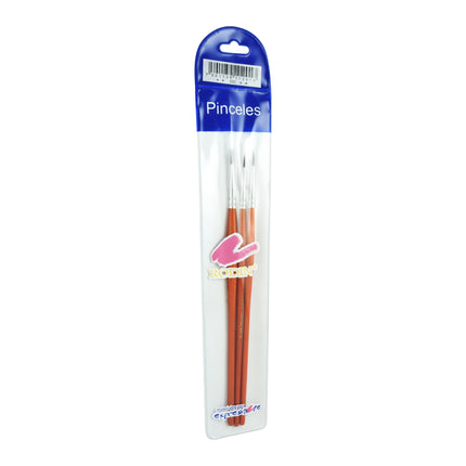 Juego de 3 Pinceles con Estuche Serie 20C | Rodart