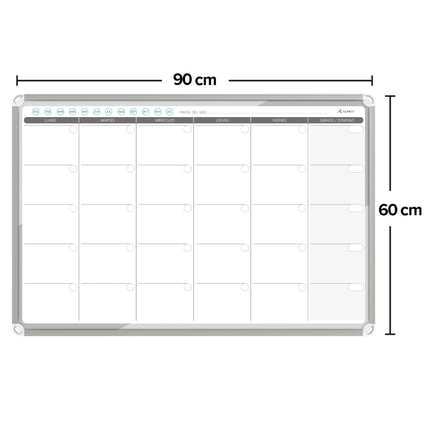 Tablero Acrílico Planeador 60 x 90 cm Alfra
