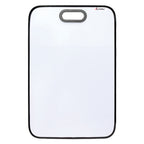 Tablero acrílico blanco Alfra 60×40 cm tipo Project Board con superficie para marcador borrable, tamaño compacto sobre fondo blanco.