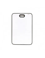 Tablero acrílico blanco Alfra 60×40 cm tipo Project Board con superficie para marcador borrable, tamaño compacto sobre fondo blanco.