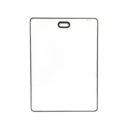 Tablero acrílico blanco Alfra 80×60 cm tipo Project Board con superficie para marcador de borrado en seco, sobre fondo blanco.