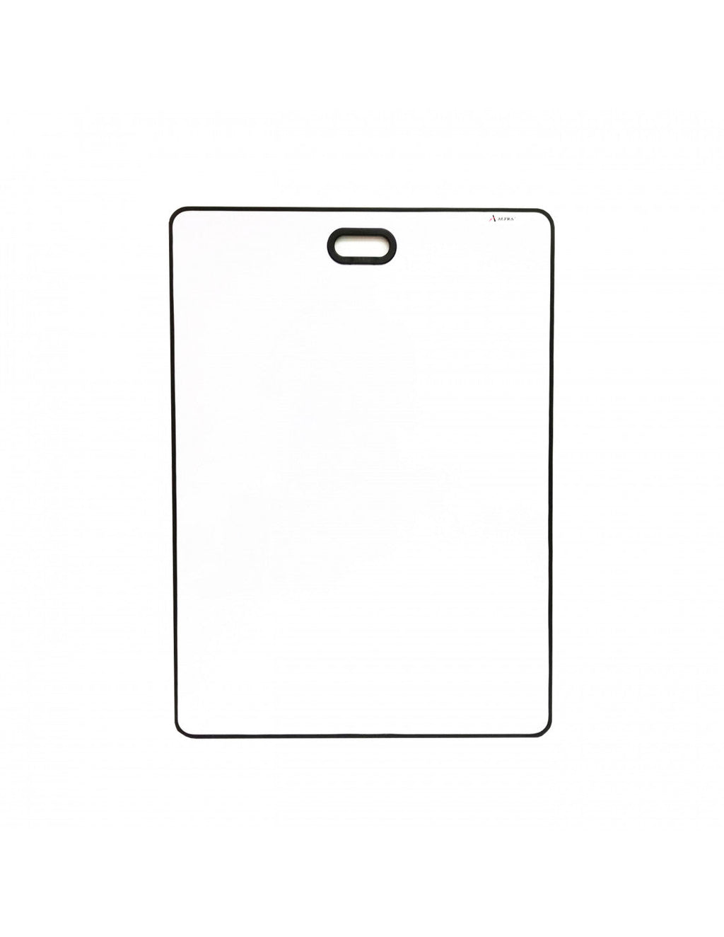 Tablero acrílico blanco Alfra 80×60 cm tipo Project Board con superficie para marcador de borrado en seco, sobre fondo blanco.