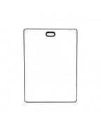 Tablero acrílico blanco Alfra 80×60 cm tipo Project Board con superficie para marcador de borrado en seco, sobre fondo blanco.