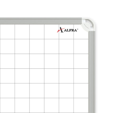 Tablero Acrílico Con Cuadrícula 60 x 80 cm Platino