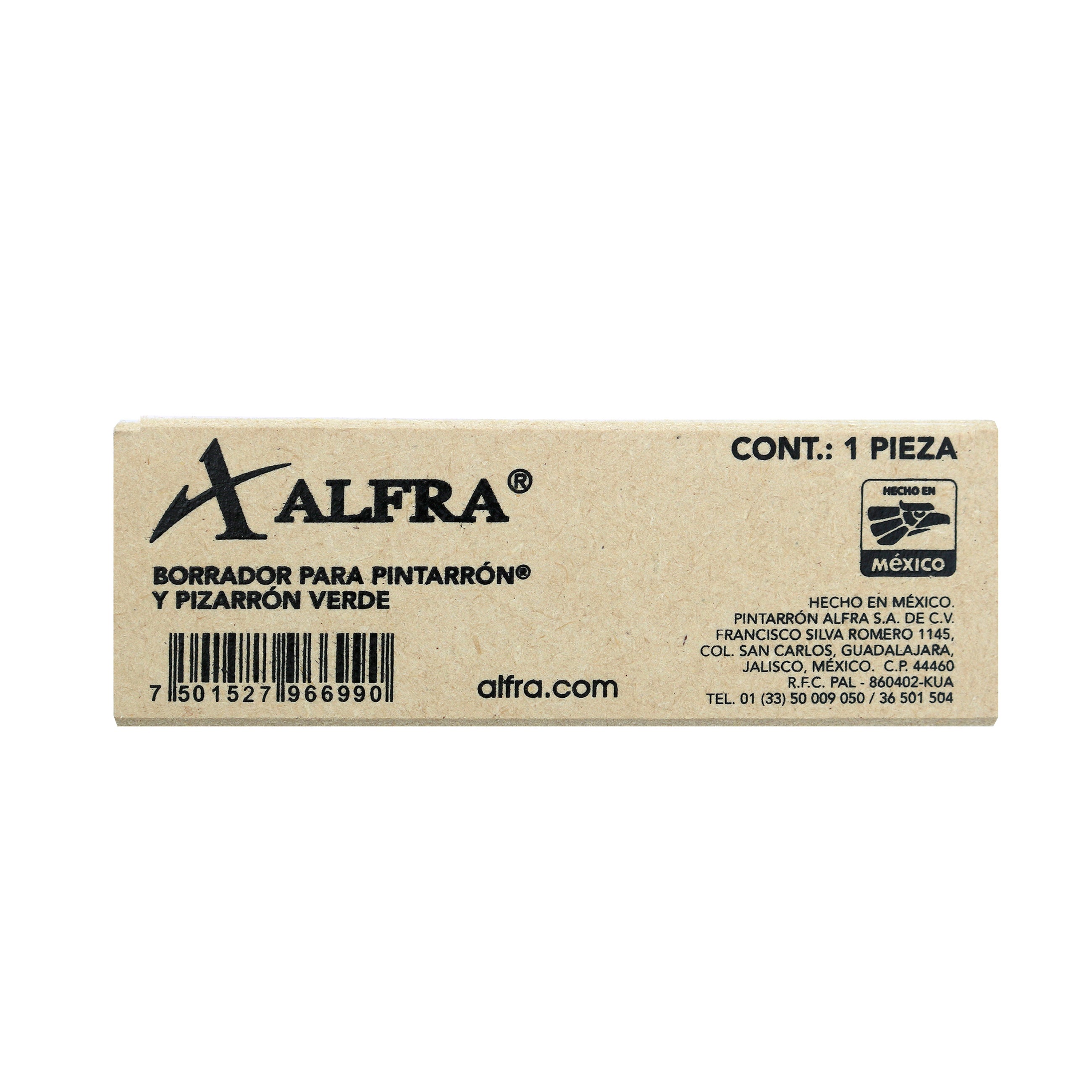 Borrador para tablero Alfra Madera