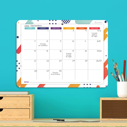 Tablero Acrílico Planeador 30 x 40 Cm Alfra