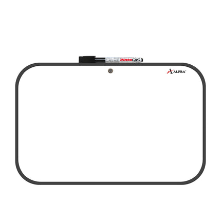 Tablero Acrílico Blanco Marco Vinilo 20 x 30 Cm Alfra