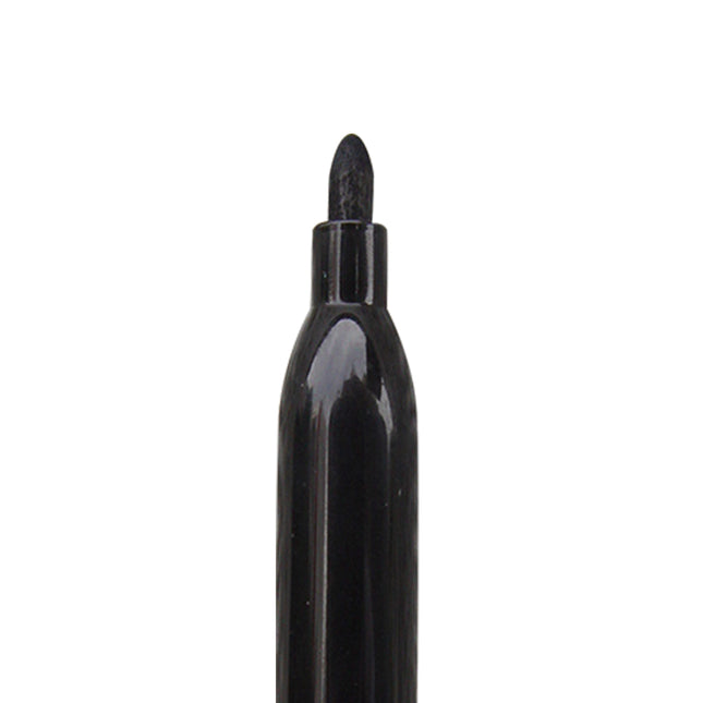 Marcador Pintagis Delgado Negro x4 Alfra