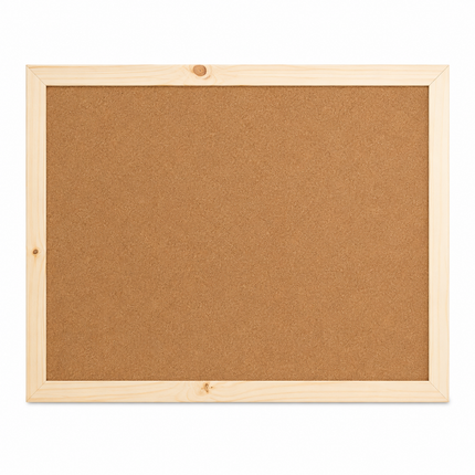 Tablero de Corcho Marco Madera 60 x 90 cm Tableros Medellín