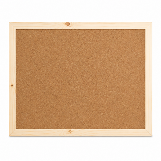 Tablero de Corcho Marco Madera 60 x 90 cm Tableros Medellín