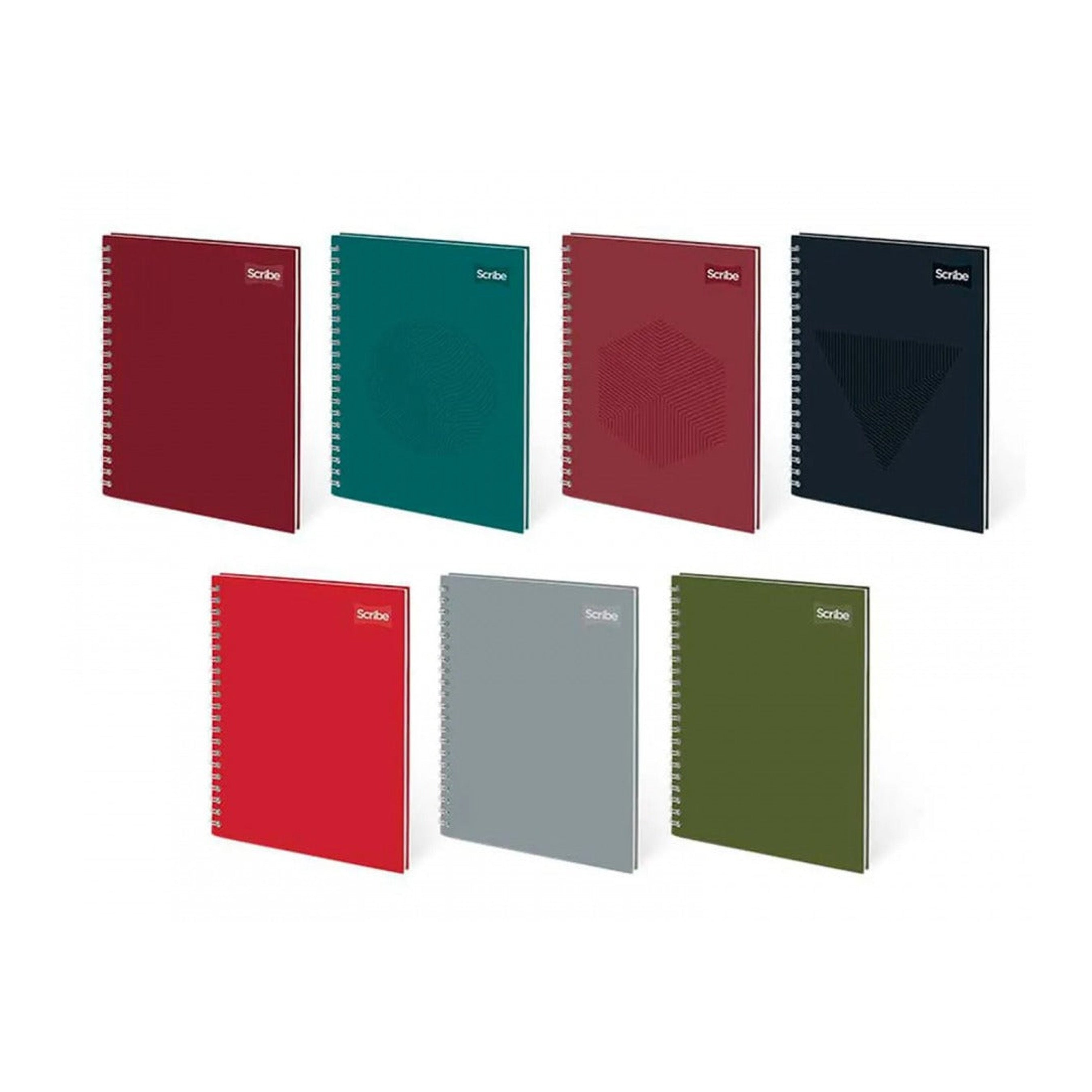 Cuaderno Argollado Pasta Dura 105 Sport Masculino 80 Hojas Cuadriculado Scribe