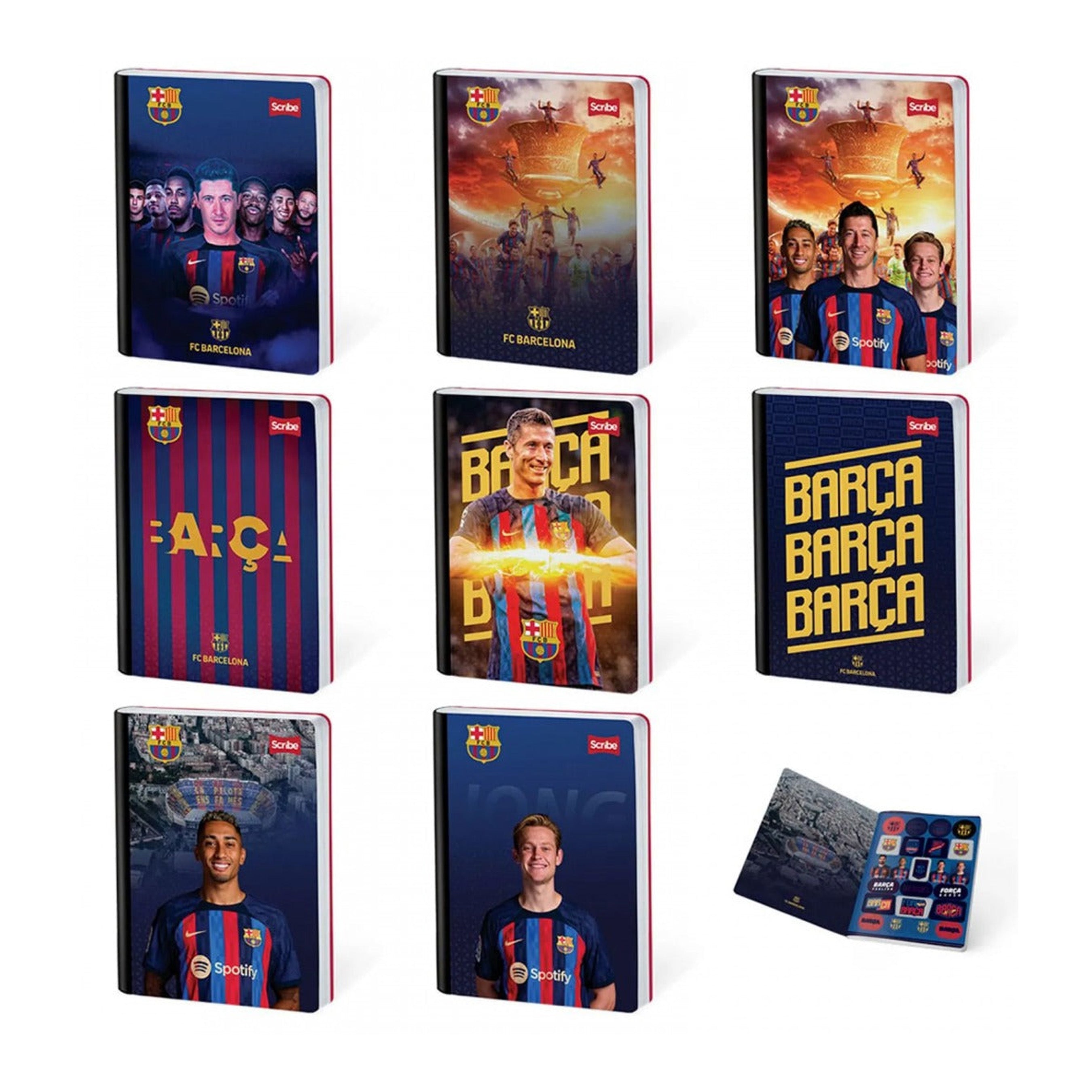 Cuaderno Cosido Barcelona 50 Hojas Scribe
