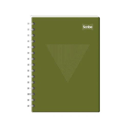 Cuaderno Argollado Pasta Dura 95 Sport Masculino 80 Hojas Rayado Scribe