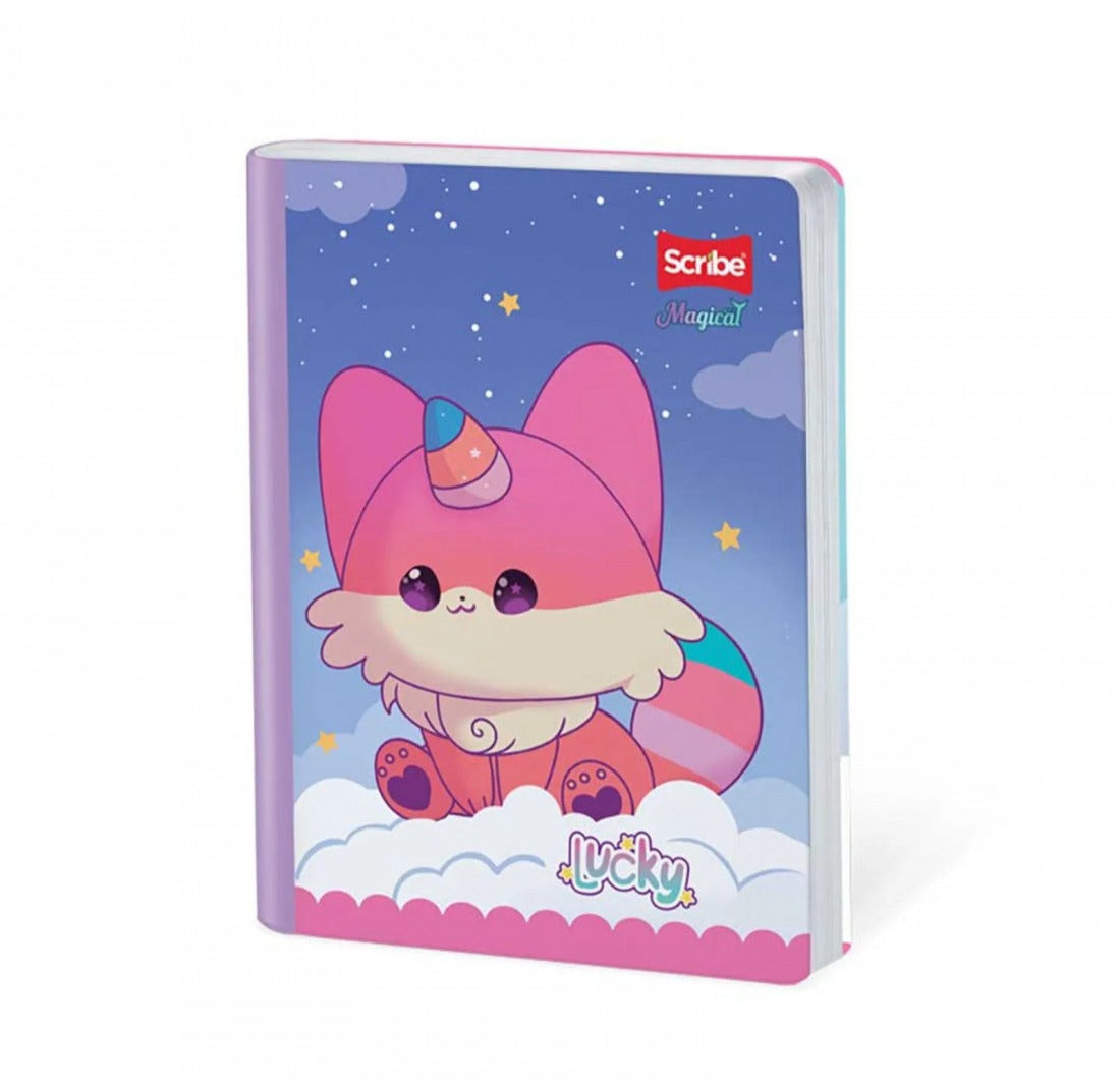 Cuaderno Cosido 95 Magical 50 Hojas Rayado Scribe