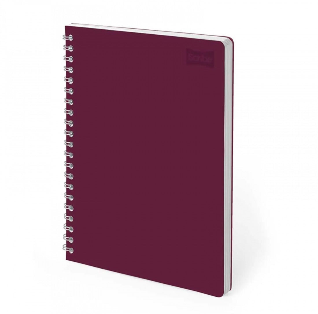 Cuaderno Argollado 105 Sport Masculino 80 Hojas Rayado Scribe