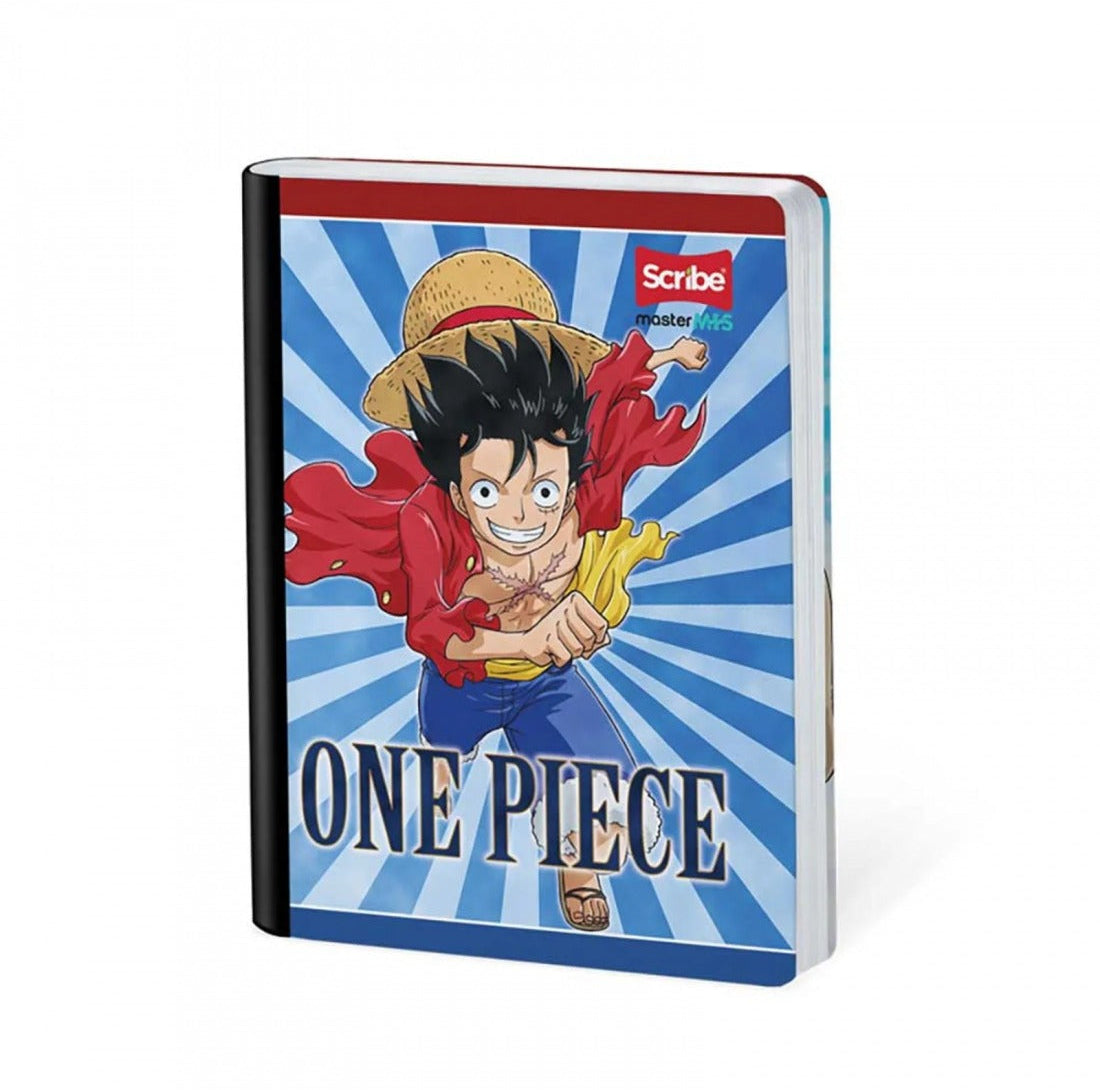 Cuaderno Cosido 95 One Piece 50 Hojas Cuadriculado Scribe