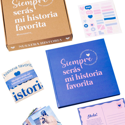 Mi Historia Favorita Álbum Para Parejas | Besos Al Alma