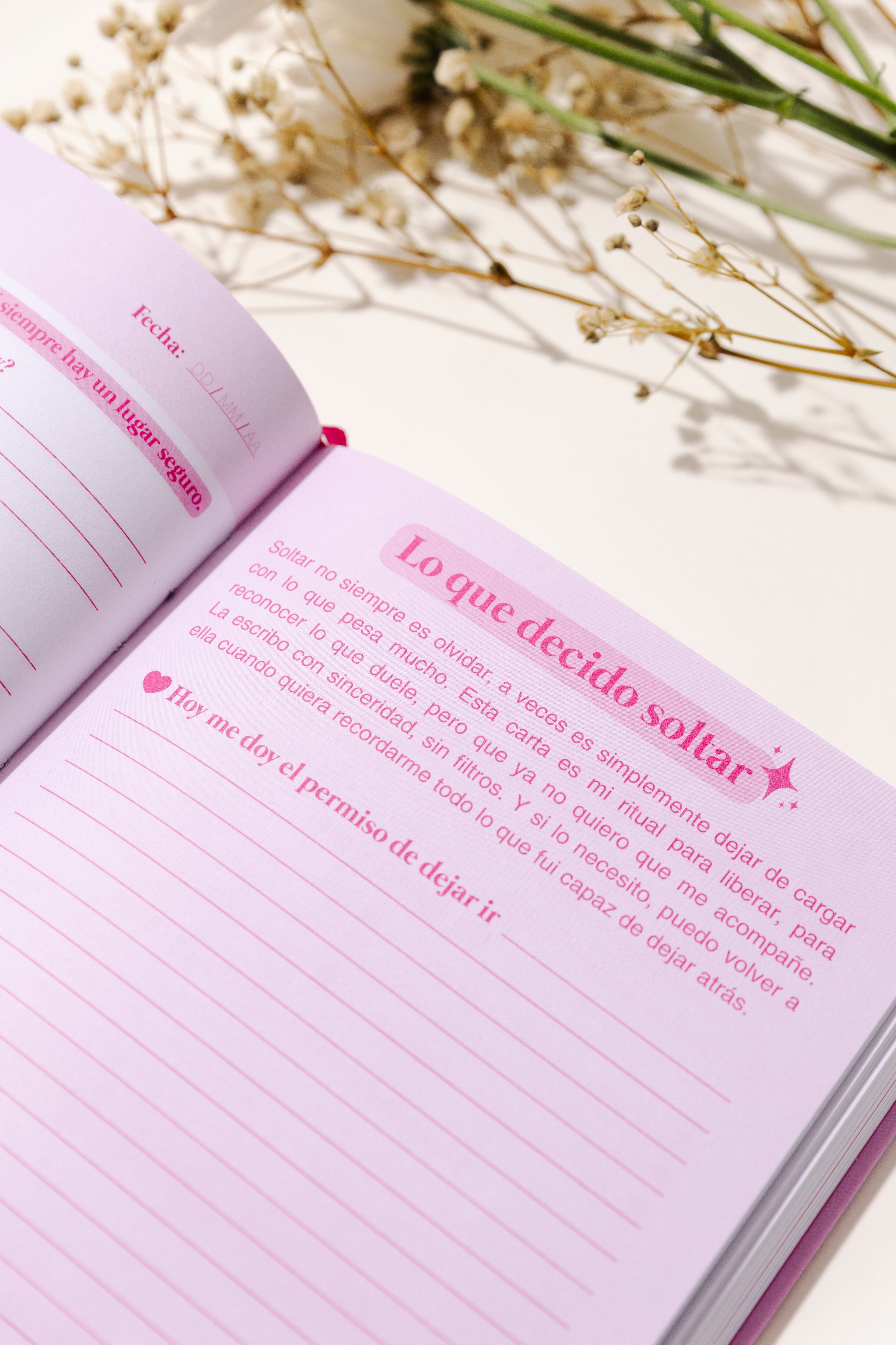 Journal Soy Mi Lugar Seguro | Besos Al Alma