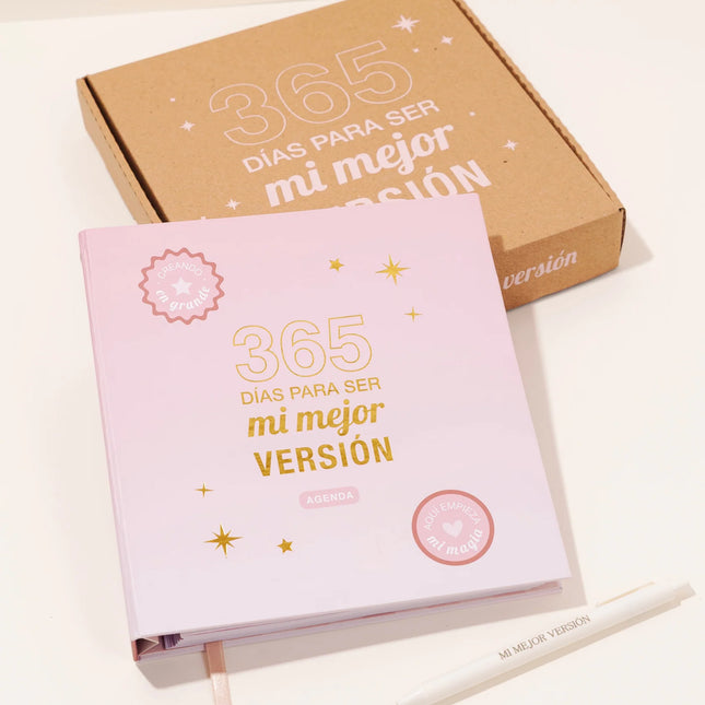 Agenda Permanente Mi Mejor Versión | Besos Al Alma