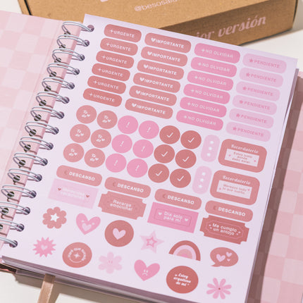 Agenda Permanente Mi Mejor Versión | Besos Al Alma