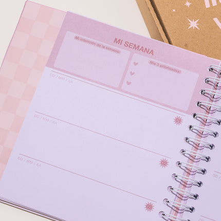 Agenda Permanente Mi Mejor Versión | Besos Al Alma