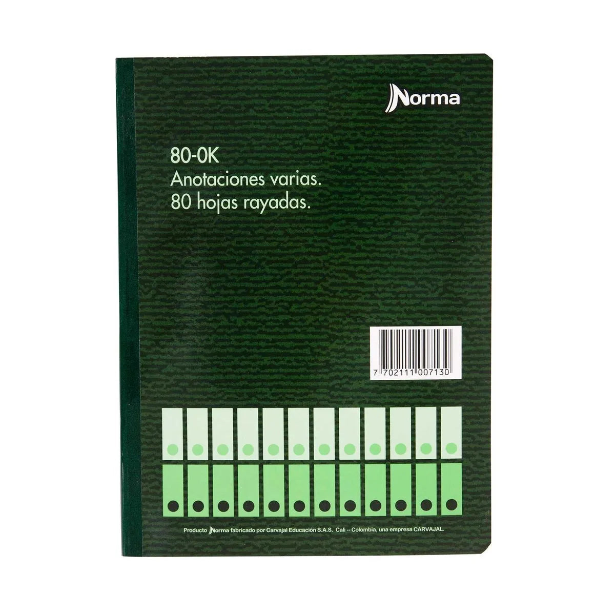 Libro De Contabilidad Anotaciones 80-Ok 80 Hojas Norma
