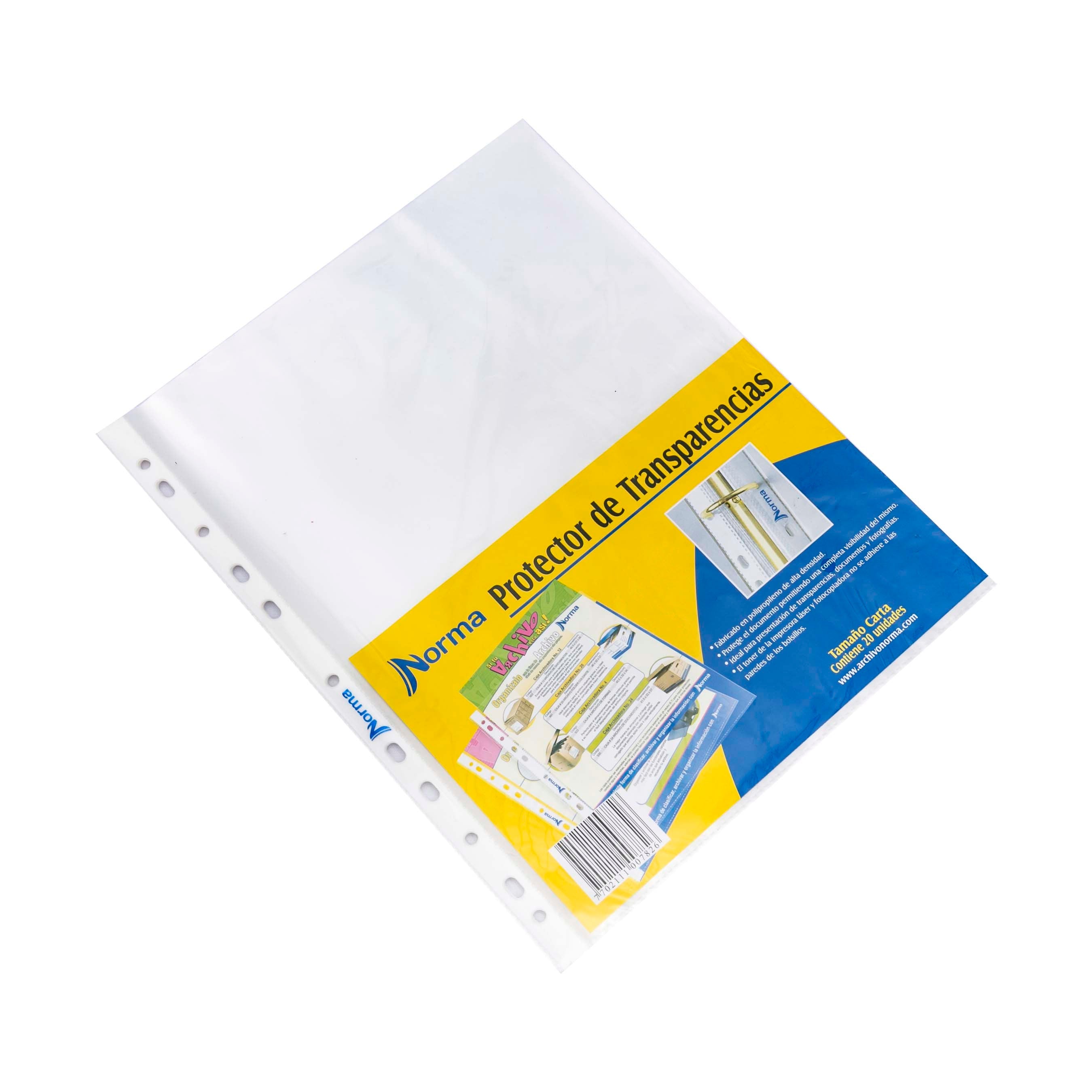 Bolsillos Para Folder Transparente Norma