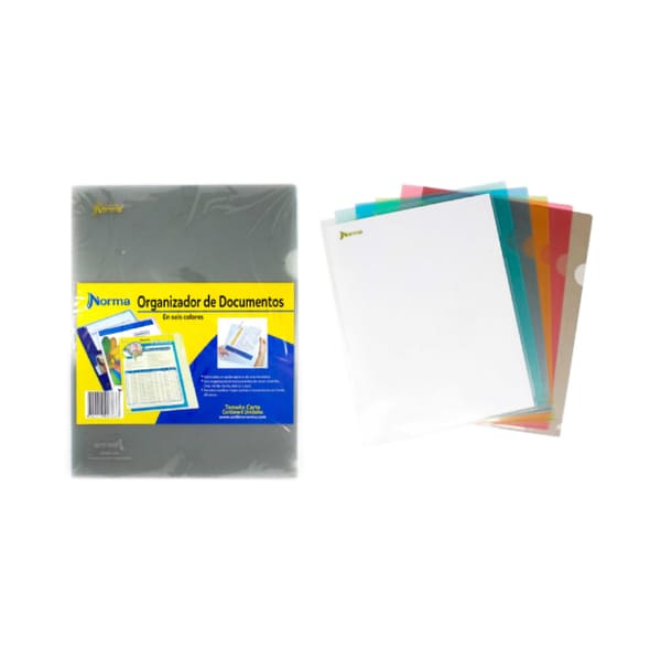 Archivo Plástico Organizador De Documentos Norma