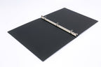 Pasta Catálogo Negra Carta 0.5'' Redondo 3 Aros Norma