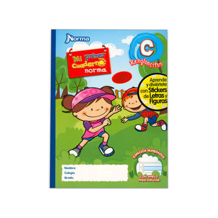 Mi Primer Cuaderno C Rengloncitos 100 Hojas Norma