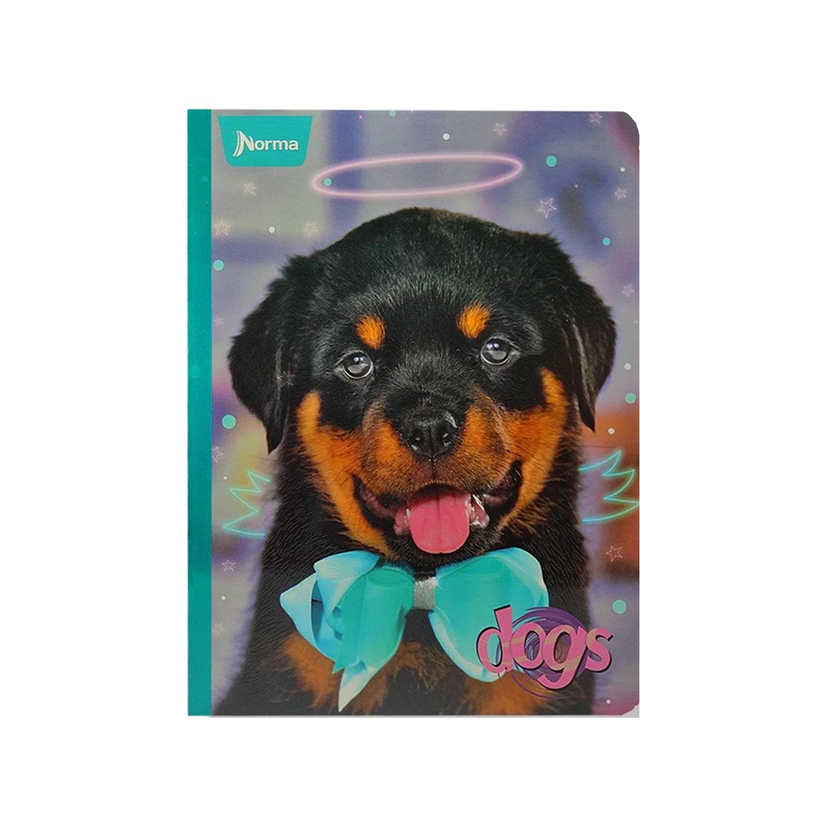 Cuaderno Cosido Dogs 100 Hojas Cuadriculado Norma