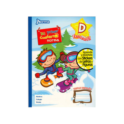 Mi Primer Cuaderno D Ferrocarril 100 Hojas Norma