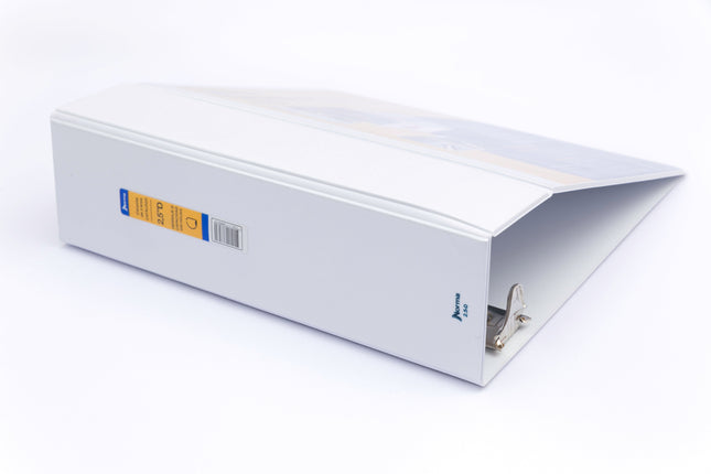 Pasta Catálogo Blanca Carta 2.5'' En Forma D 3 Aros Norma