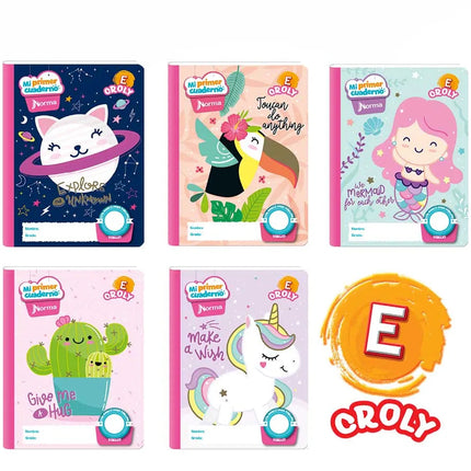 Mi Primer Cuaderno E Croly 100 Hojas Norma