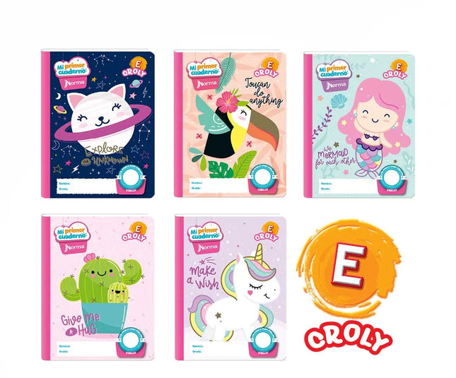 Mi Primer Cuaderno E Croly 100 Hojas Norma