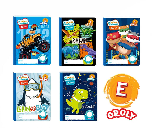 Mi Primer Cuaderno E Croly 100 Hojas Norma