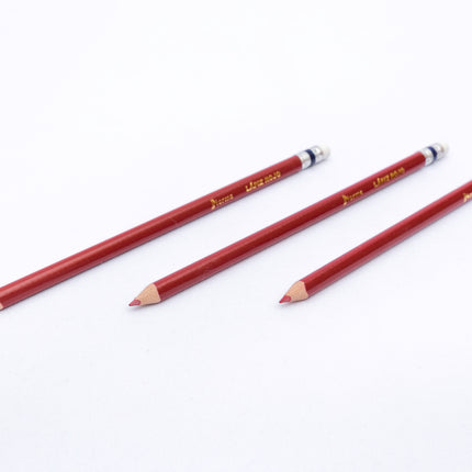 Lápiz Norma Triangular rojo x 3