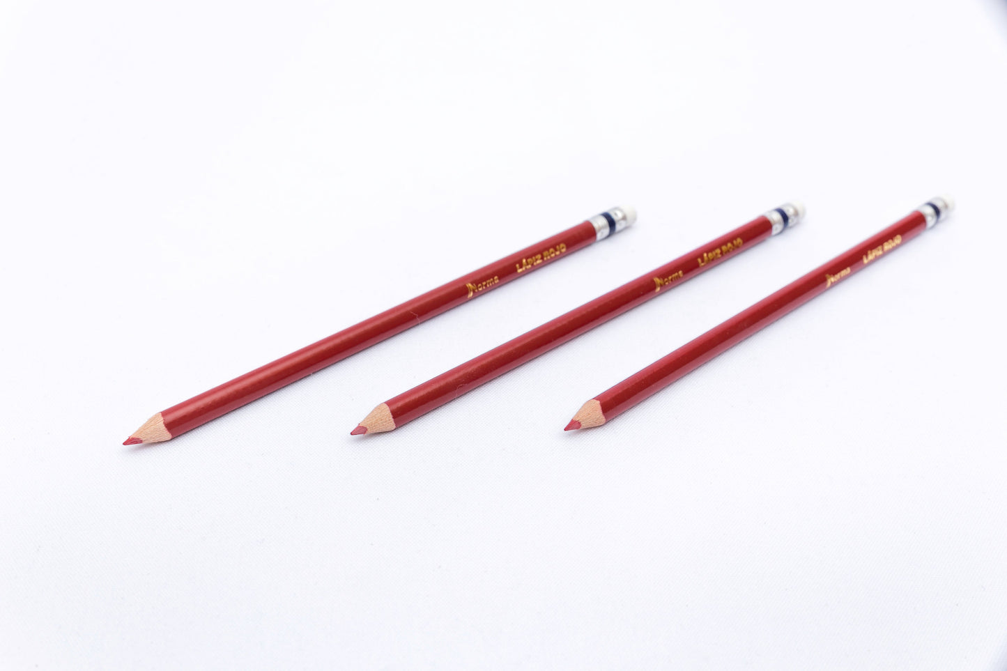 Lápiz Rojo Triangular x3 Norma