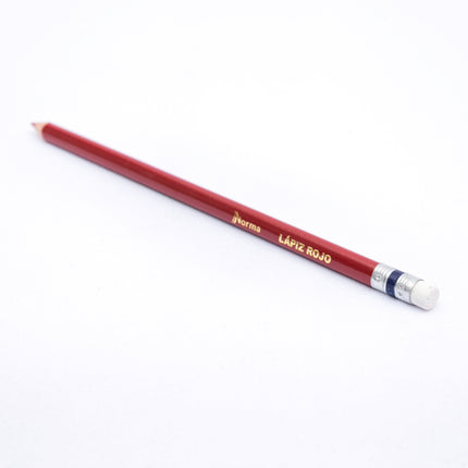 Lápiz Norma Triangular rojo x 3
