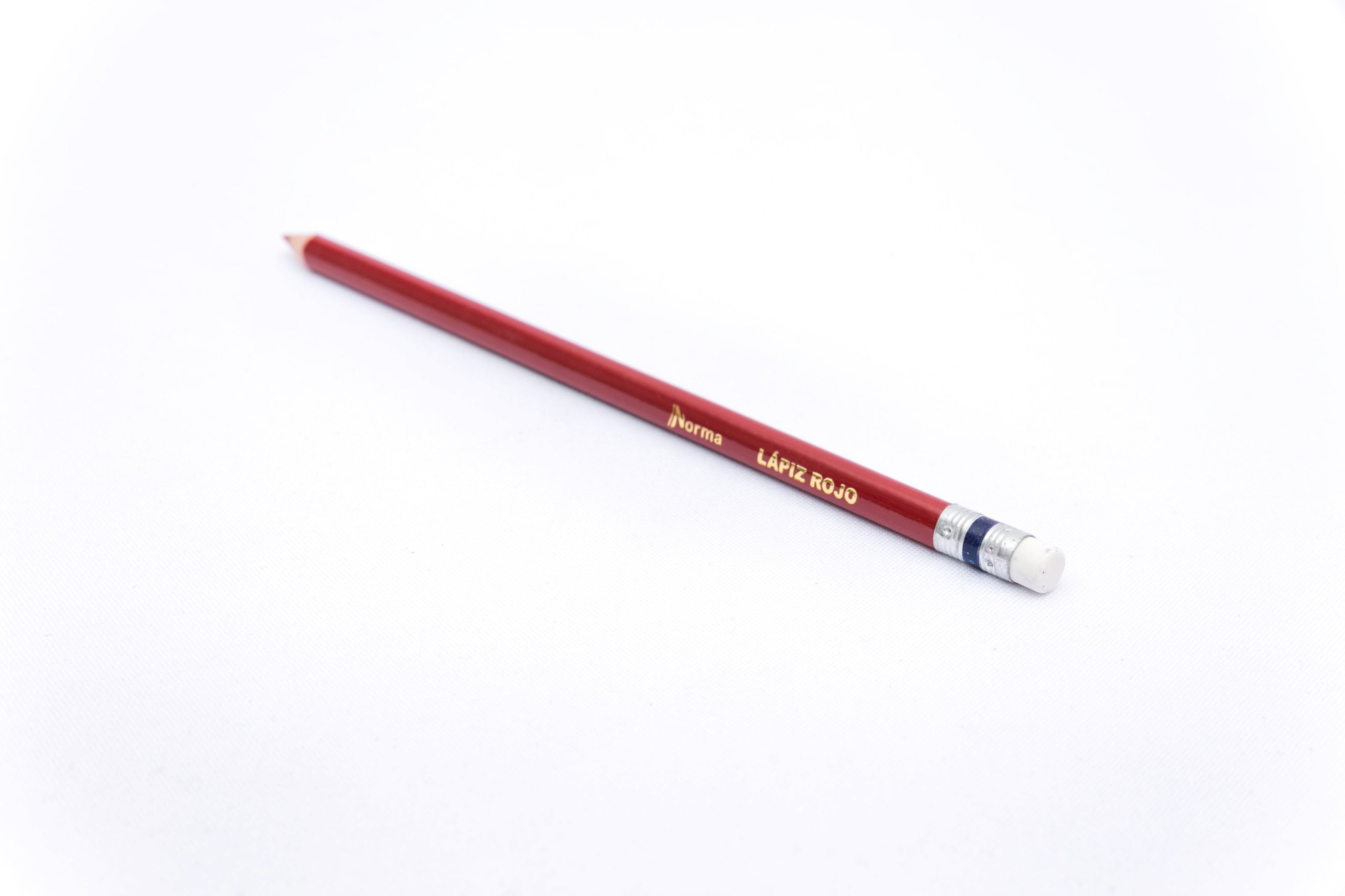 Lápiz Rojo Triangular x3 Norma