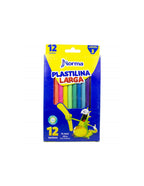 Plastilina x12 Larga Norma