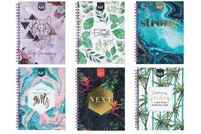 Cuaderno Argollado Durabook 7 Materias 175 Hojas Mixto 105 Kiut