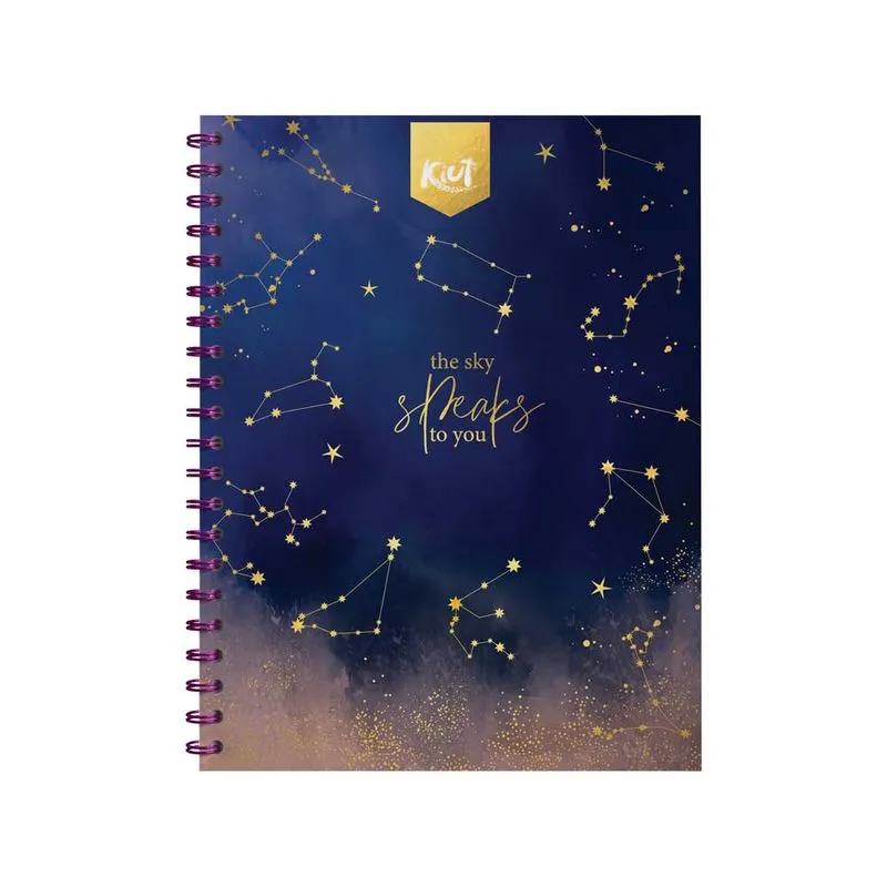 Cuaderno Argollado Durabook 80 Hojas Cuadriculado Kiut