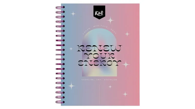 Cuaderno Argollado Durabook 80 Hojas Rayado Kiut