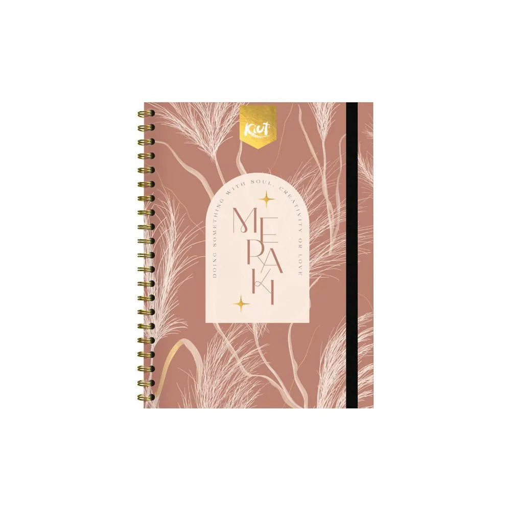 Cuaderno Argollado Durabook Platino 80 Hojas Cuadriculado Kiut