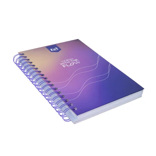 Cuaderno Argollado Durabook 5 Materias 160 Hojas Mixto 95 Kiut