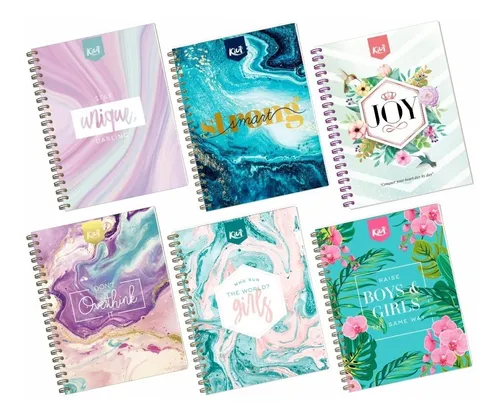 Cuaderno Argollado Durabook 7 Materias 175 Hojas Mixto 95 Kiut