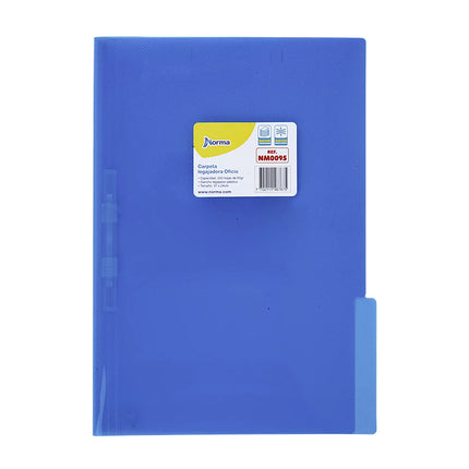 Carpeta Legajadora Azul Carta Norma