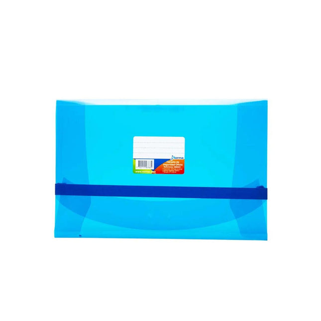 Carpeta De Seguridad Oficio Azul Norma