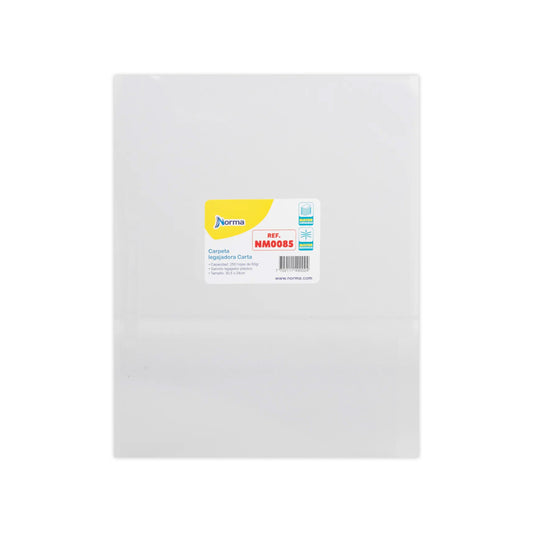 Carpeta Legajadora Clear Carta Norma